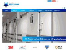 Tablet Screenshot of megastarengineering.com